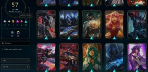Conta Lol 57 Skins + 48K De Rp Em Skins - League of Legends