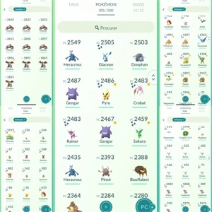 Conta Pokemon Go Nível 40