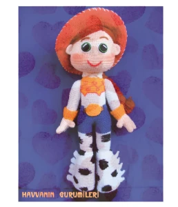 Receita em PDF - Jessie Toy Story Amigurumi - Outros