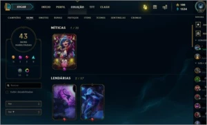 CONTA LOL UNRUNKED S3- MMR OURO MAIN SUP E MONO ADC - League of Legends