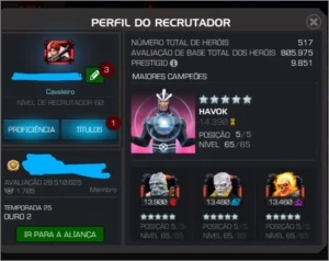CONTA MARVEL TORNEIO DE CAMPEÕES - Outros