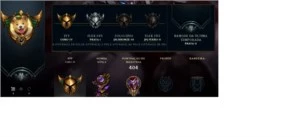Conta LoL,com varias skins - League of Legends