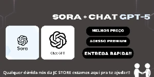 Sora + Chat GPT 5 - plus - Crie sem limites. - Assinaturas e Premium