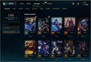 Conta League Of Legends LOL