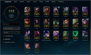 SMURF DIAMOND 3, 51 CHAMPIONS E 23 SKINS - League of Legends LOL