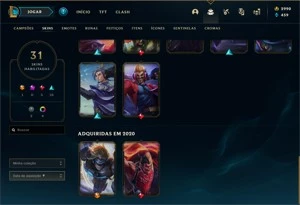 Conta GM lol - League of Legends