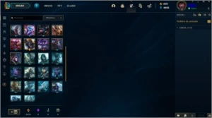 Conta league of legends barata com skins LOL