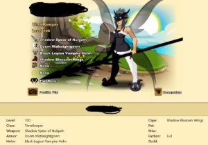 Conta Aqw - 10 Anos Jogados - Adventure Quest World
