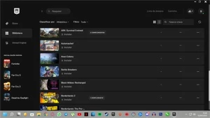 Conta Epic Games com mais de 190 jogos