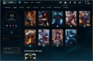CONTA PLATINA 4 - League of Legends LOL