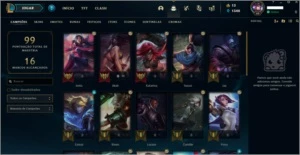 CONTA PLATINA 4 - League of Legends LOL