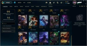 CONTA PLATINA 4 - League of Legends LOL
