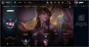 CONTA PLATINA 4 - League of Legends LOL