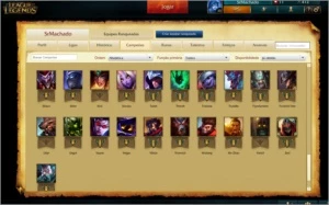 Conta do LoL - Borda Prata - 75 Champs - 19 Skins - League of Legends