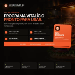 Sistema Completo para Hamburgueria | Pedidos, Estoque, Caixa - Sites, Lojas e Sistemas Prontos Sites e Scripts