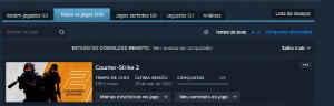 Conta steam Com 290 Reais em caixa de Cs go - Counter Strike