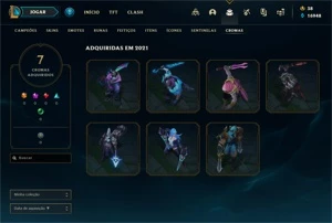 Conta Lol diamante IV (67 win rate) / Valorant ouro 2 - League of Legends