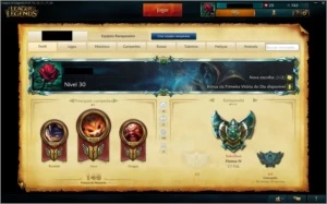 Conta League Of Legends - Platina LOL