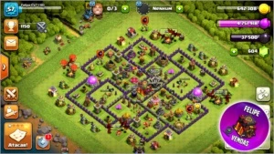 Centro de Vila 10 - Clash of Clans