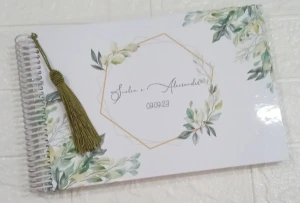Caderno de Mensagens A5 Personalizado com 65 Folhas - Artesanato e Personalizados