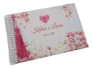 Caderno de Mensagens A5 Personalizado com 65 Folhas - Artesanato e Personalizados
