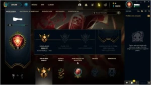 CONTA LEAGUE OF LEGENDS OURO IV LOL