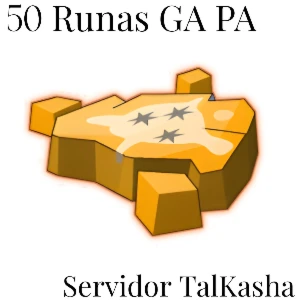 50 Runas Ga Pa No Servidor Talkasha - Dofus