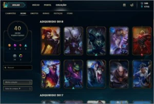Conta LOL D4 - League of Legends