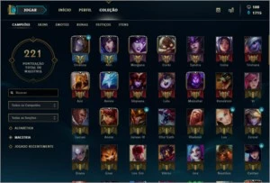 Conta LOL D4 - League of Legends