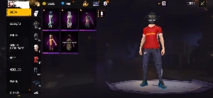 Conta de free Fire mais ou menos gemada
