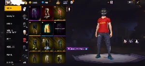 Conta de free Fire mais ou menos gemada