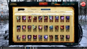 Conta LOL Prata 1 com borda Platina - League of Legends