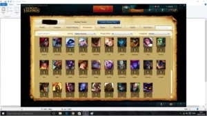 Conta LOL Prata 1 com borda Platina - League of Legends