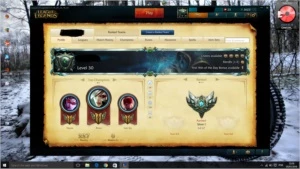 Conta LOL Prata 1 com borda Platina - League of Legends