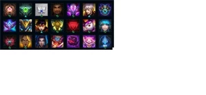 Conta mestre 54% winrate - League of Legends LOL