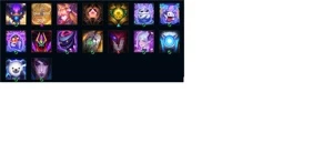 Conta mestre 54% winrate - League of Legends LOL