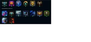 Conta mestre 54% winrate - League of Legends LOL