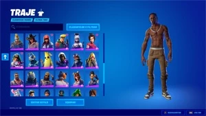 conta fortnite com travis scott