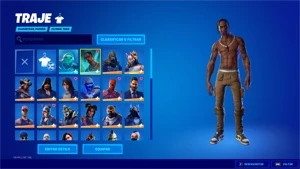 conta fortnite com travis scott