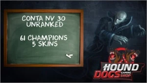 Conta Unranked Nv 30 - League of Legends LOL