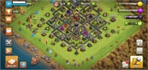 Clash of Clans - CV10 semi upado