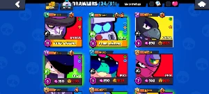 vendo conta de braw stars - Brawl Stars