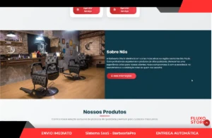 Barbearia Pro: Sistema SaaS de Gestão Completa - Sites, Lojas e Sistemas Prontos Sites e Scripts