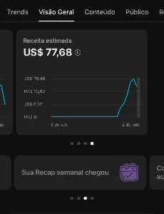 Canal no Youtube monetizando, gera 250$ por mês - Others