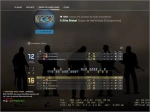 Steam Nível 60 com medalhas CSGO + Jogos - Counter Strike