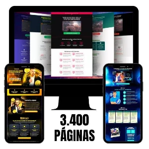 Pack 3.400 Páginas De Vendas Editáveis + Elementor Pro - Others