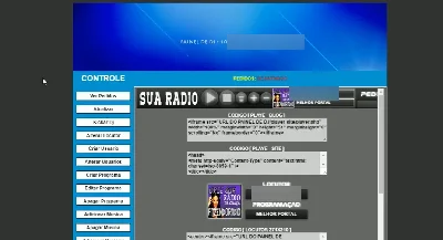 Painel Administrativo Para Web Rádio - Sites, Lojas e Sistemas Prontos Sites e Scripts