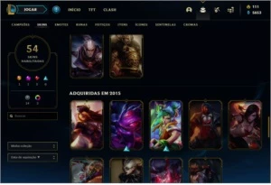 Conta lol 53 SKINS, CHROMA , LVL 81 - League of Legends