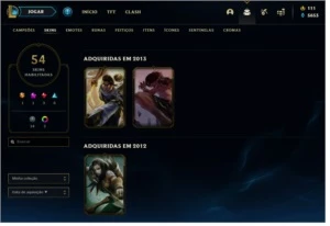 Conta lol 53 SKINS, CHROMA , LVL 81 - League of Legends