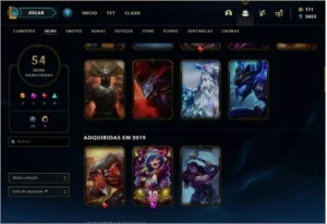 Conta lol 53 SKINS, CHROMA , LVL 81 - League of Legends